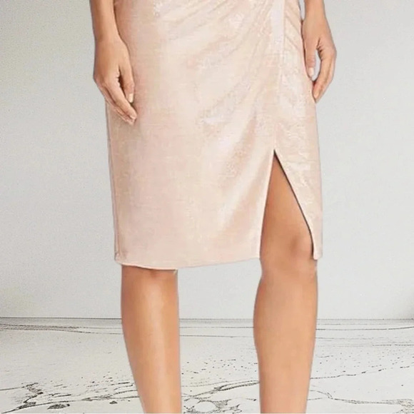 NWT BLACK HALO Bowery Sheath Dress in Apricot Size 8 - Picture 5 of 15